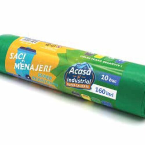 Saci-gunoi-verzi10-buc-160ltr Saci-gunoi-verzi10-buc-160ltr
